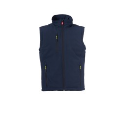 Zimski delovni softshell brezrokavnik GALE VEST ULTRALITE PAD 140
